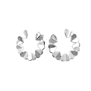 Σκουλαρίκια Guess με καρδούλες Lovely