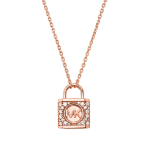 Κολιέ Κλειδαριά Michael Kors Ροζ Χρυσό