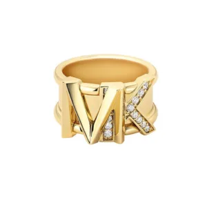 Επιχρυσωμένο Δαχτυλίδι Michael Kors, Premium MK